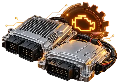 מחשבי מנוע (ECU) ונורת תקלת מנוע
